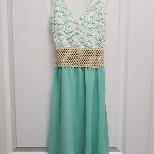 High-low summer dress